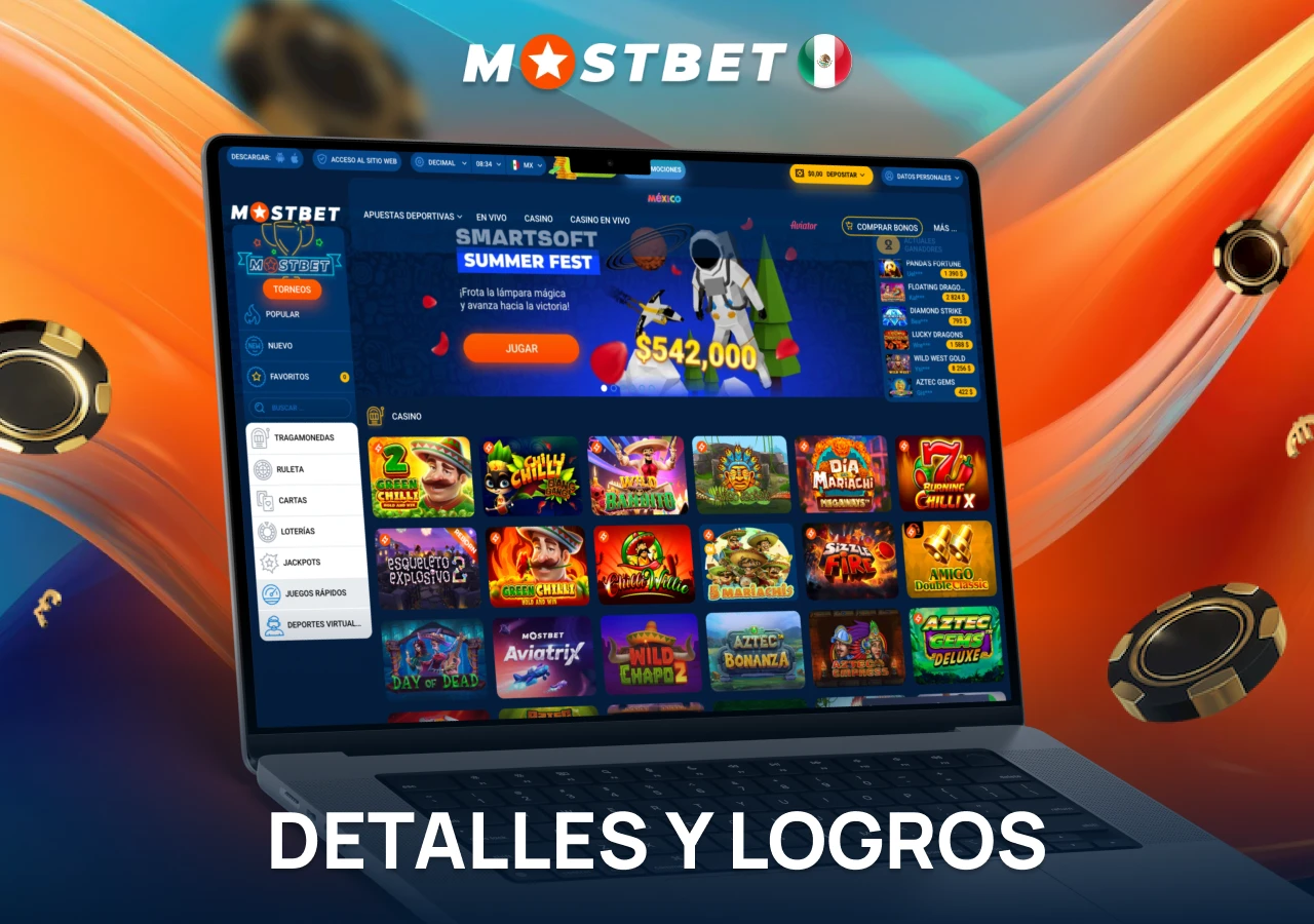 Información sobre un popular casino en línea de México