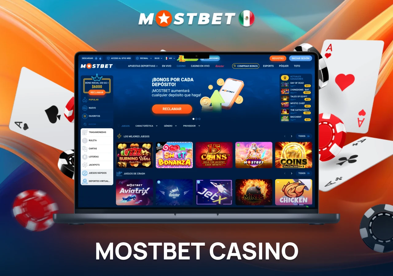 Juegos populares en la plataforma de casino Mostbet