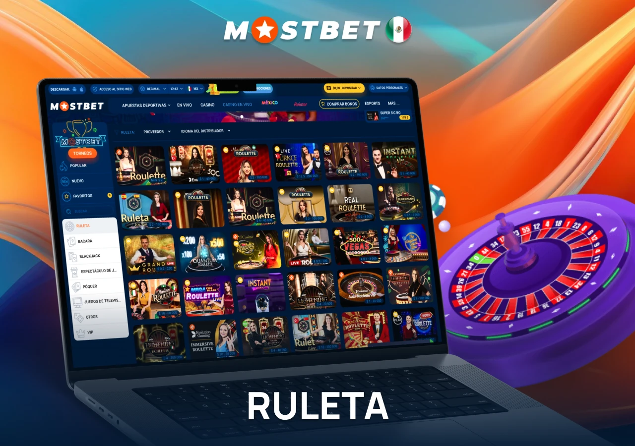 El mundo de la ruleta en la plataforma de una casa de apuestas