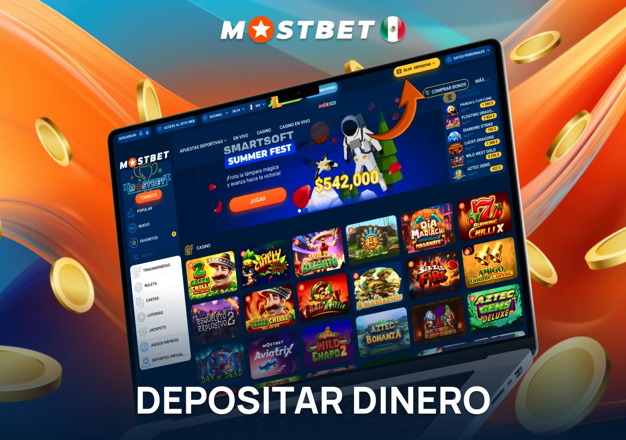 Paso necesario para ingresar fondos en la cuenta de Mostbet