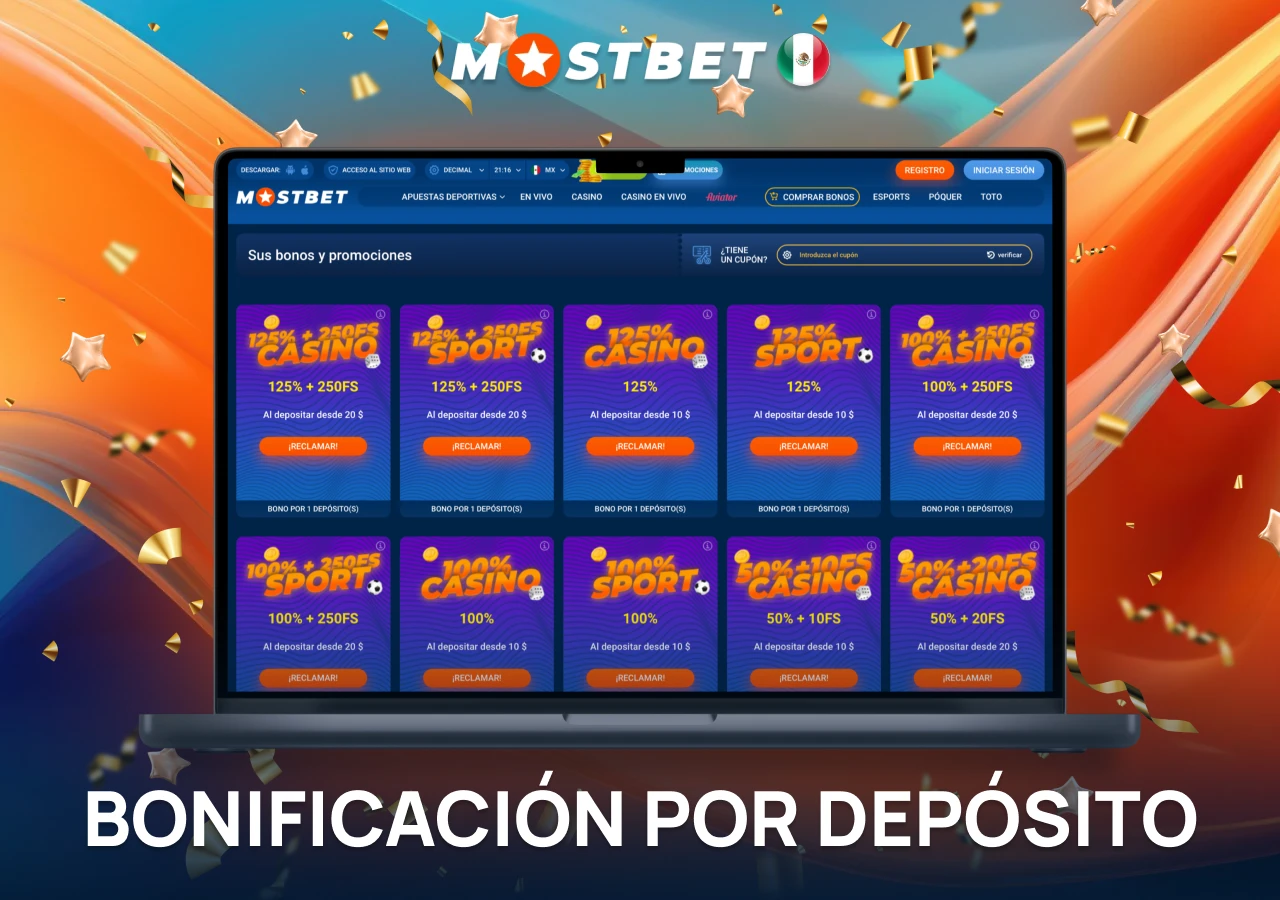 Oferta de bonificación por realizar un ingreso en la cuenta