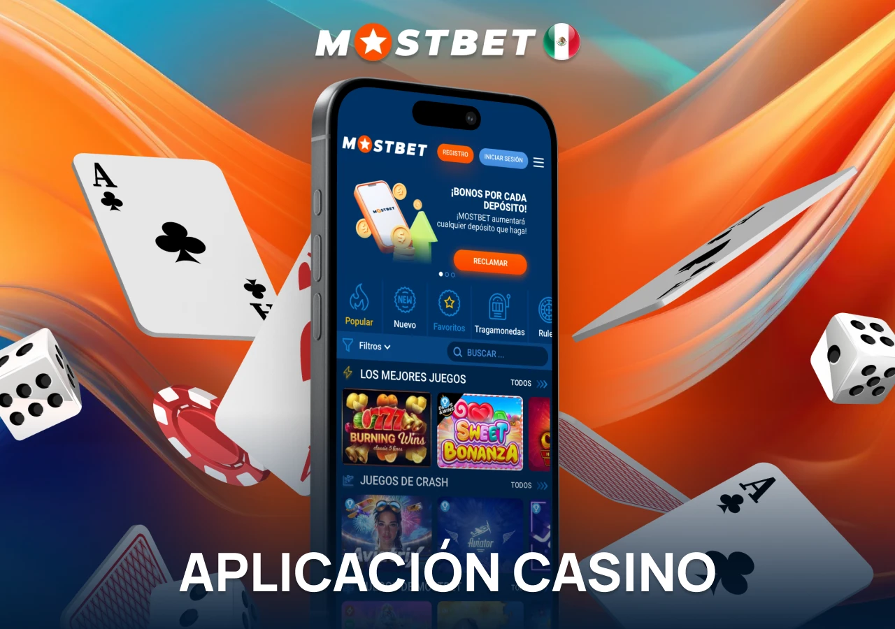 Aplicación móvil del casino Mostbet