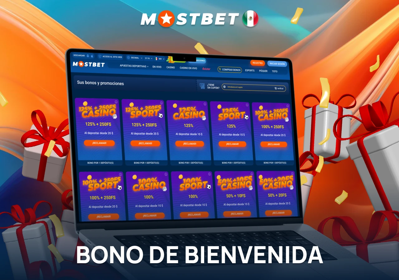 Bonificación de bienvenida para nuevos usuarios de casino